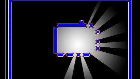 Shadow Casting 2D Qt/C++