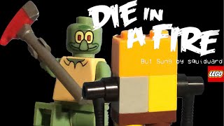 Squidward sings Die in a Fire in Lego