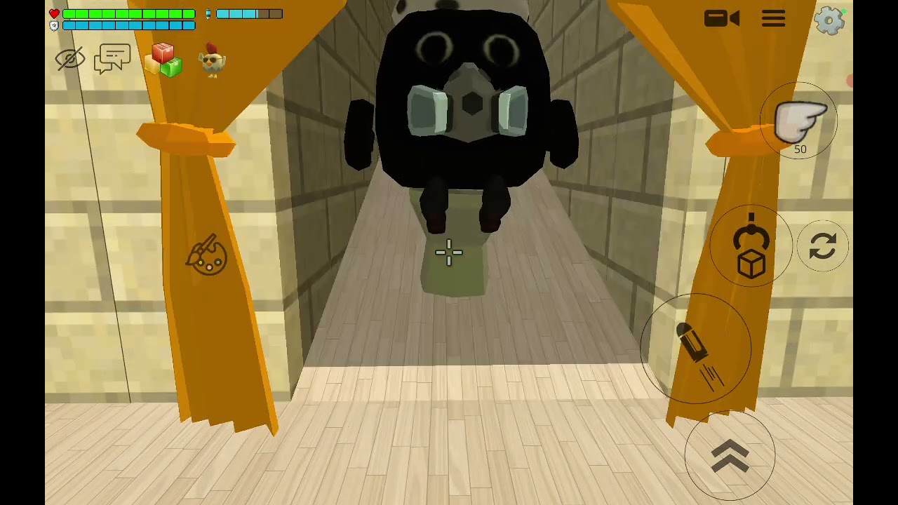 Призив усіх skibidi туалетів у  chicken gun 1 сезон