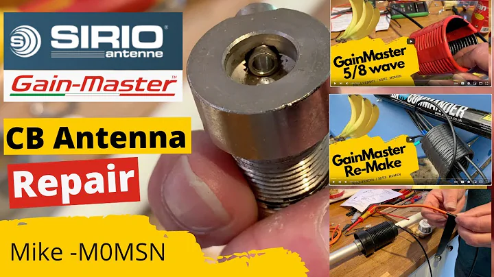 CB RADIO: Sirio Gain-Master Repair / Re-build  11 & 10 Metre bands