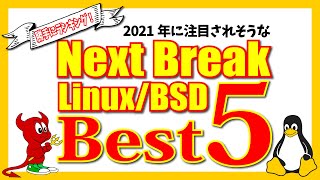 【勝手にランキング！】次に注目される Linux / BSD はナニ?! Next Break Ranking Best 5