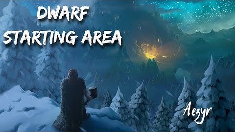 World of Warcraft: Classic - Dwarf Starting Area Cinematic ( 1.2.1)