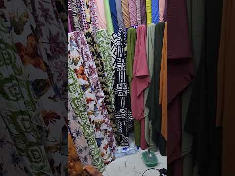 Duka Ipo Tandika Jirani Na Akiba Bank Vitambaa English Saatin Mauwa Na Plain Karibuni Nyote 