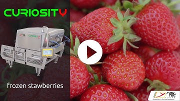 #Curiosity #totallyhygienic #sortingmachine for #strawberries | RAYTEC VISION SpA