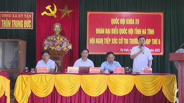 Hội nghị tiếp xúc cử tri trước Kỳ họp thứ 6, Quốc hội khóa XV