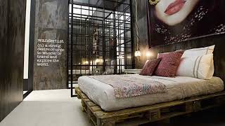 Industrial interior design الطراز الصناعي