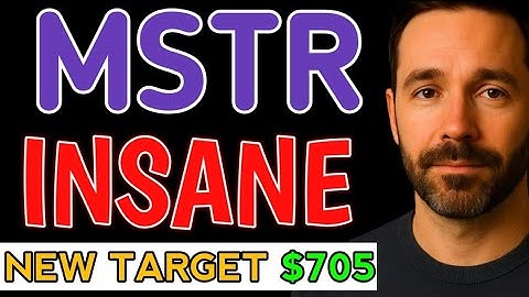 ​Why Everyone is WRONG About MicroStrategy. $705 Price Target is Conservative MSTR STOCK ANALYSIS 