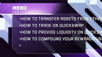 How to use Polygon (Matic)