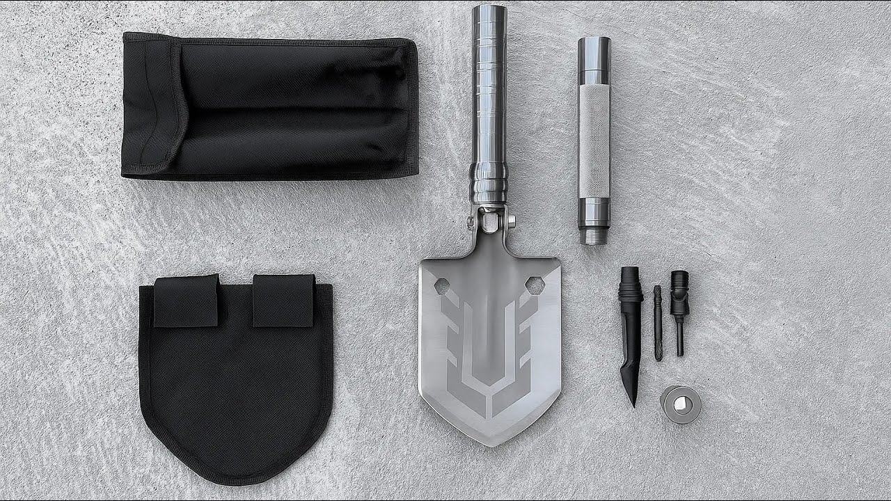 Универсальная складная лопата 10в1 Multifunctional shovel