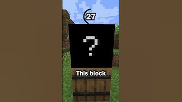 Guess the Minecraft block in 60 seconds 3