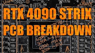 GPU PCB Breakdown: ASUS RTX 4090 Strix