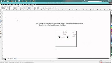 Corel Draw Tips & Tricks Keyboard Shortcuts