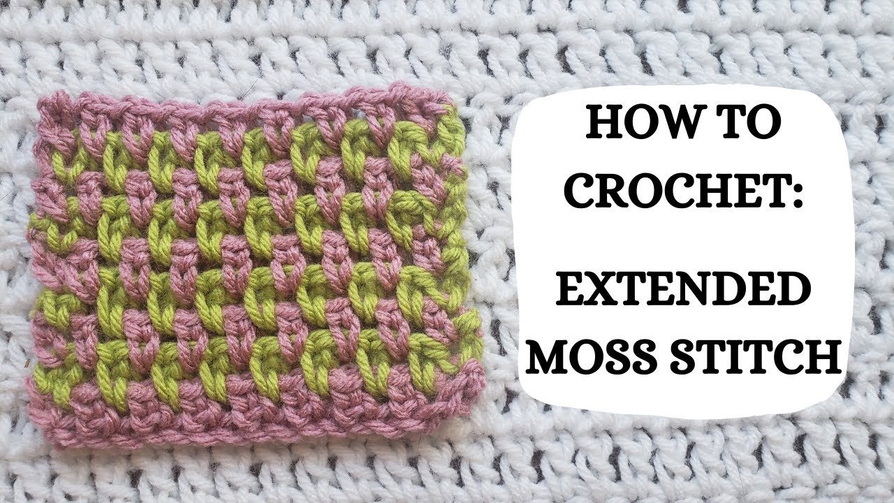 Quick and Easy Crochet Can Cozy Pattern - Extended Moss Stitch Crochet  Pattern Free On Blog 