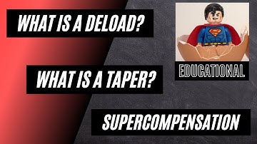 Deload vs Taper - The Effect of Supercompensation - Tao of Stefan #educational