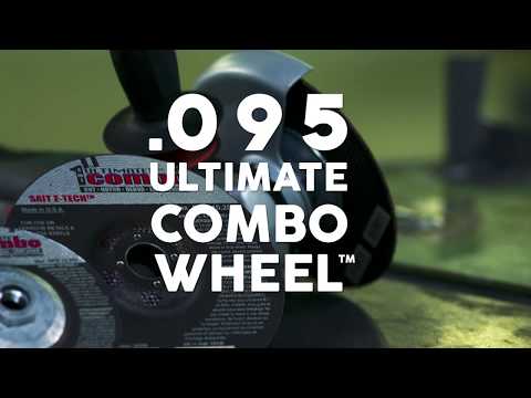  22436 Z-Tech™ High Performance .095" Ultimate Combo Wheels 6" x .095" x 5/8"-11, 10-Pack