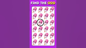 🔥 Can You Find the Odd Emoji Out? 😎 | Emoji Quiz Challenge