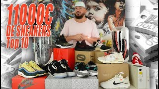 MES SNEAKERS LES PLUS CHÈRES - TOP 10 - 11000€ 💶