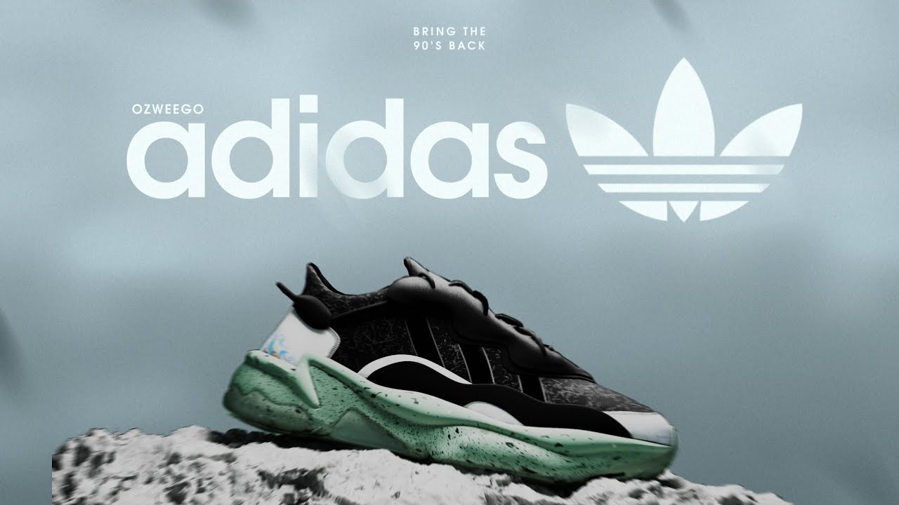 Addidas Animation 3D Animation Adidas ozweego - YouTube