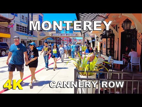 Видео: Обиколка на Cannery Row Monterey - прочетете това, преди да тръгнете