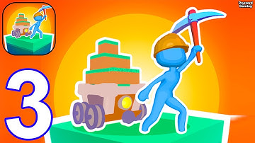 Ores Digger - Gameplay Walkthrough Part 3 Stickman Ores & Minerals Digger Dig Deep (Android)