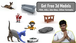 Free 3D Models Download in FBX, OBJ, 3ds Max,  and other formats