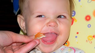 Try Not To Laugh With Babies Eating Moments - Funny Baby Videos | BABY BROS