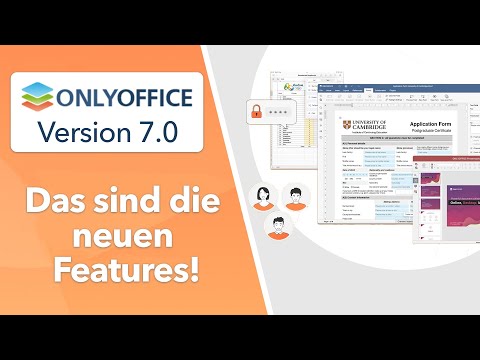 OnlyOffice 7.0 - Das sind die neuen Funktionen des Online Office Editors