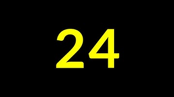 24 Seconds Countdown Timer With Sound Effect