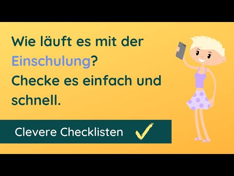 Checkliste ✅ Einschulung - das sollte Ihr Kind können