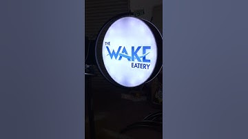 360 Rotating Light Sign