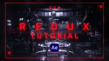 How to Create a Scene with REDUX Cinematic HUD Details - After Effects Tutorial