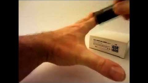 XCAT Handheld Detection System -- Sample Collection - GSR (Gunshot Residue)