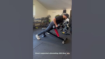 Chest supported Alternating ISO-Row 💪🏼💪🏼