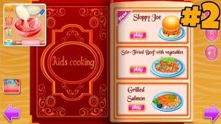 Stir Fried Beef with Vegetables - Cooking in the Kitchen - Baking Games for Girls Mobile Game Part 2 screenshot 5