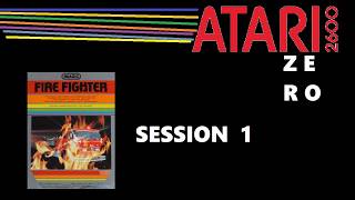 {ATARI 2600} FIRE FIGHTER - LET'S PLAY (SESSION 1) - FIRST IMPRESSIONS