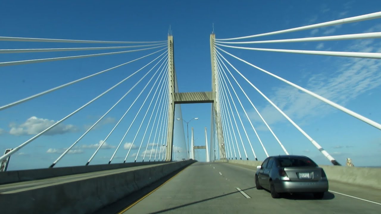 Savannah, GA Freeway and Street Tour (2021E01) YouTube