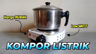 5 Rekomendasi KOMPOR LISTRIK Portable TERBAIK 2025! Praktis, Low Watt & Harga Terjangkau