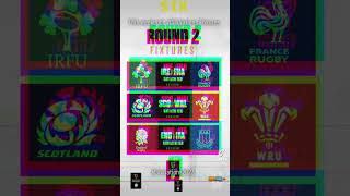 2nd Round Fixtures in the Six Nations 2023 - Rugby Union Event - #Ev3nt5 promo by #mikearmstrong