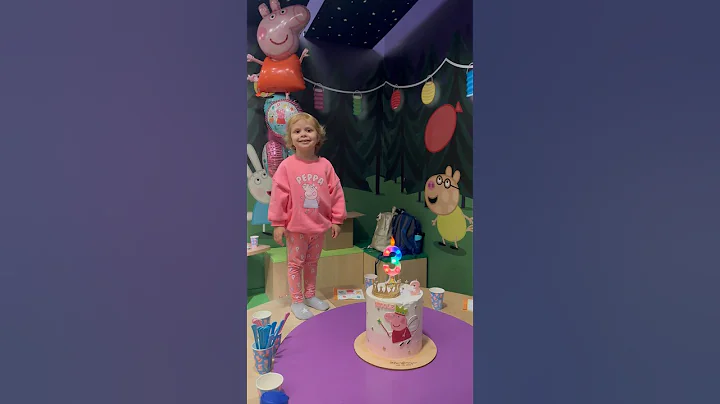 Peppa Pig Birthday Party #cute #littlegirl #3yearsold #PeppaPig #birthday #party #fun #viral