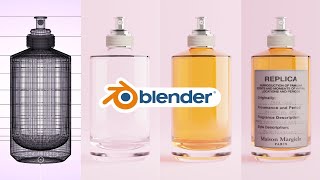 Product Design Tutorial in Blender:  Replica Perfume Bottle