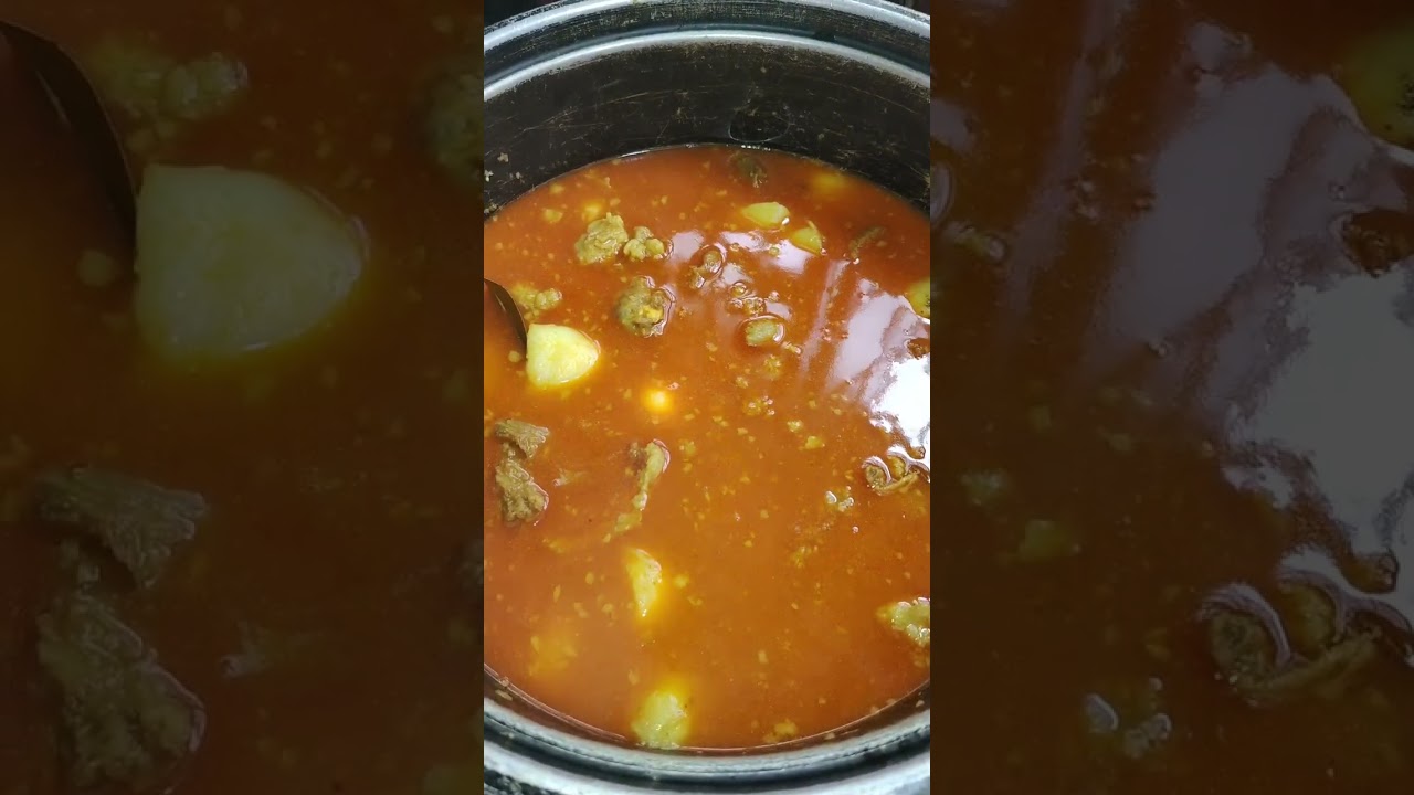 নতুন আলু দিয়ে গরুর মাংস রান্না কিভাবে করতে হয় 