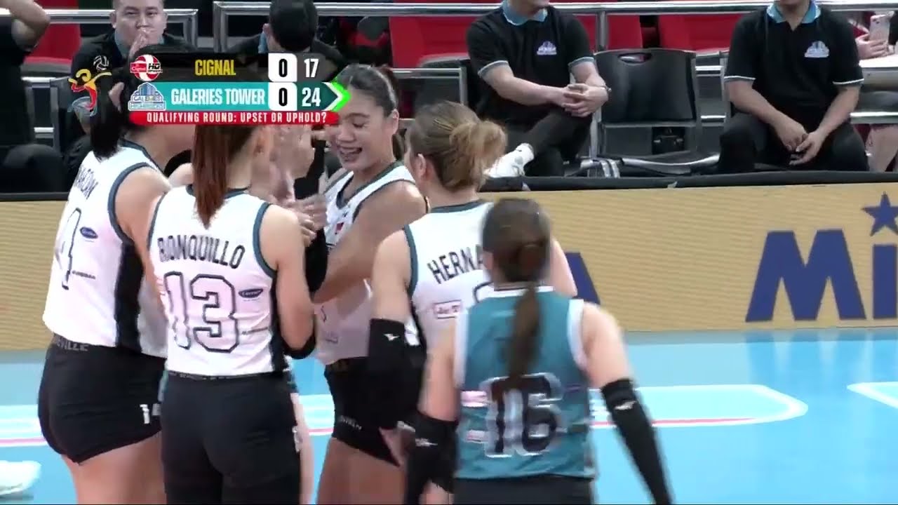Jimenez MIRACLE PLAY for Galeries Tower vs. Cignal in Set 1 🤯  | 2024-25 PVL All-Filipino Conference