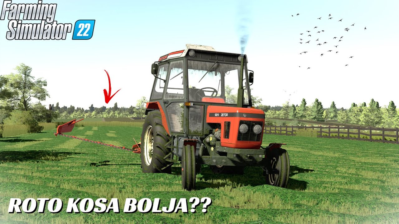 PRVi OTKOS na MALOM GAZDINSTVU I ZETOR 5211 I FS22