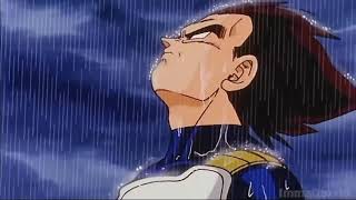 Calming rain sounds but with vegeta