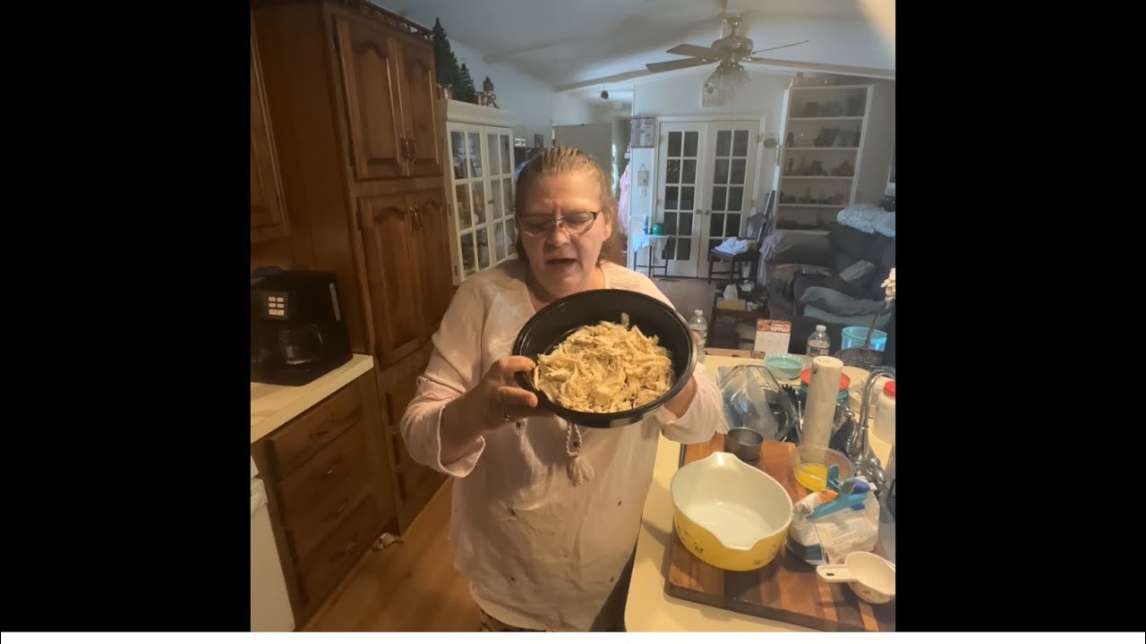 Cooking Chicken & Pastry #lumbeepride#lumbeecooking