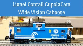 Lionel Conrail WiFi CupolaCam Wide Vision Caboose Review screenshot 5