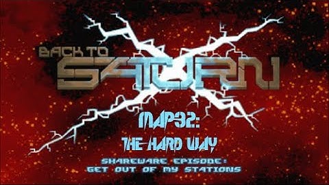 Back to Saturn X E1 - Map32: The Hard Way (100%) [DOSBox]