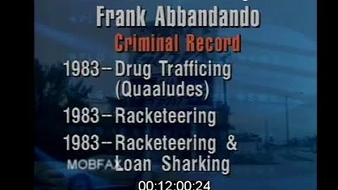 The Murder Of Aniello Napolitano & Frank Abbandand...