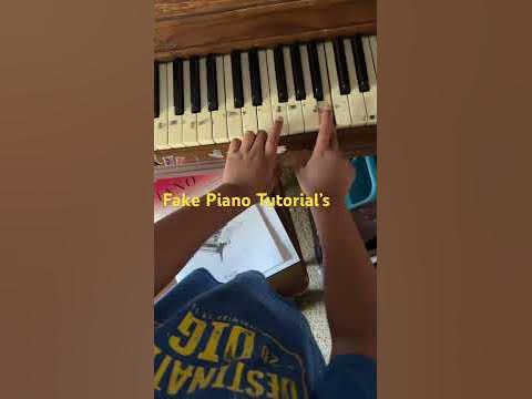 Fake piano tutorial’s part 1 - YouTube