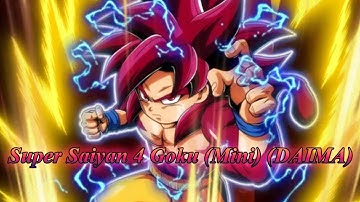 ⚡Dokkan SPARKING - Super Saiyan 4 Goku (Mini)(DAIMA) (PV)